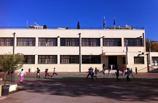 Primary schools and kindergartens opened throughout Greece on Monday